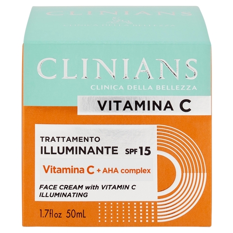 Clinians Vitamina C Trattamento Illuminante SPF15 50 mL